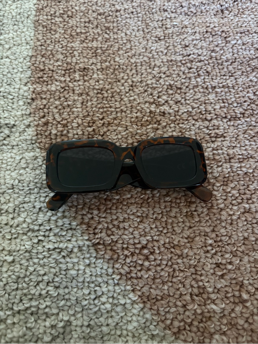 H&M Tortoiseshell Rectangular Sunglasses